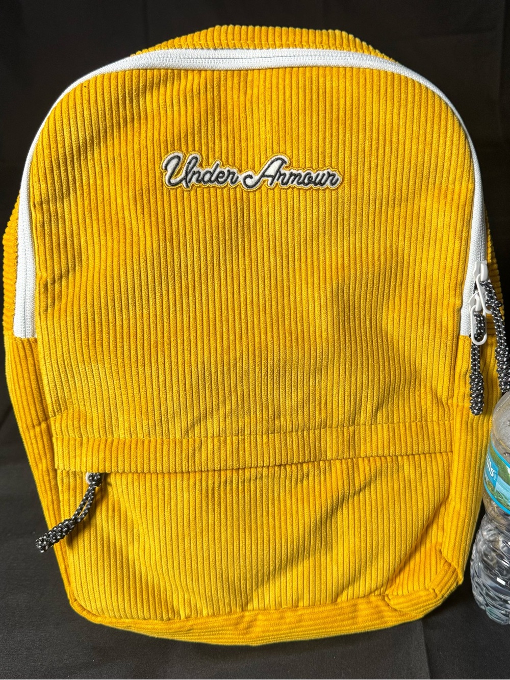 Under Armour Yellow Corduroy Backpack